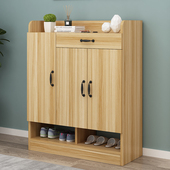 定制鞋 柜阳台柜玄关柜储物柜家用简易木质收纳柜子订定做尺寸柜子