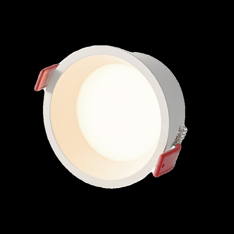 筒灯嵌入式深度防眩光孔灯家用客厅无主灯led极窄边框开孔75桶灯