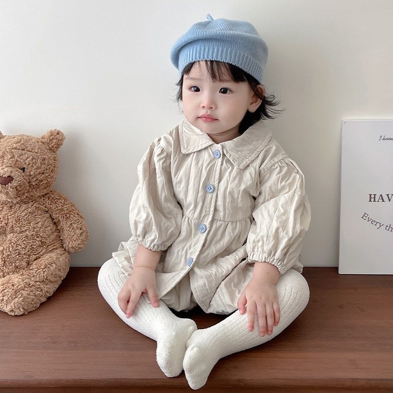 森系女童春秋套装婴儿可爱宽松上衣外套女宝宝洋气休闲短裤两件套,童装/婴儿装/亲子装,套装,淘宝优惠券,粉丝福利购,淘宝优惠卷