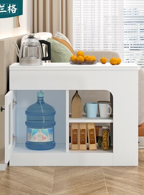 岩板沙发边柜侧边柜客厅边几茶几可伸缩茶桌烧水壶一体小茶台9J45