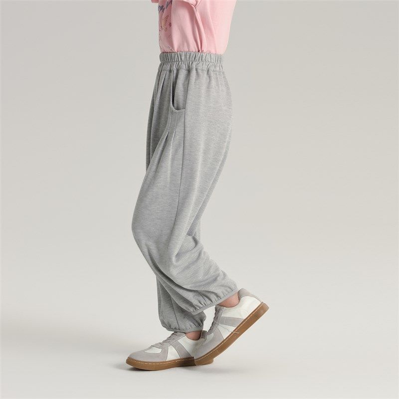 沫沫家童装夏装女童长裤2024夏季新款儿童休闲防蚊阔腿裤薄款裤子