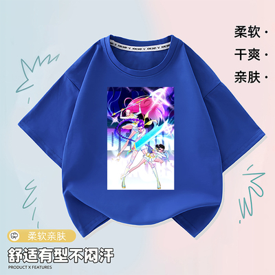 kpopdemonhunters猎魔女团休闲短袖儿童圆领半袖男女童夏季T恤潮