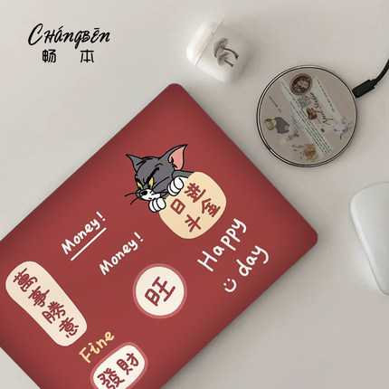 猫和老鼠适用华为matebook14笔记本电脑壳13s荣耀magicbook14外壳保护套D14贴纸D16膜D15SE配件Xpro2024新款