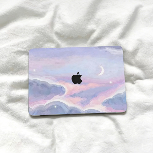 简约风景适用苹果macbookpro14电脑壳macbookair13.6笔记本保护套M5配件pro16寸MacNeo透明外壳M4M3M2膜mbp15