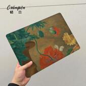 油画风适用华为matebook14笔记本电脑保护壳13荣耀magicbook14外壳保护套D14贴纸D15SE配件D16壳Xpro膜2023款