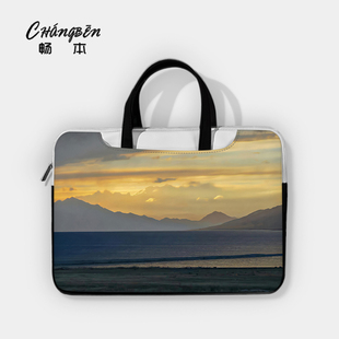 笔记本电脑包手提适用苹果macbookair华为matebookd14联想小新pro14拯救者华硕天选5戴尔16内胆保护套15点6寸
