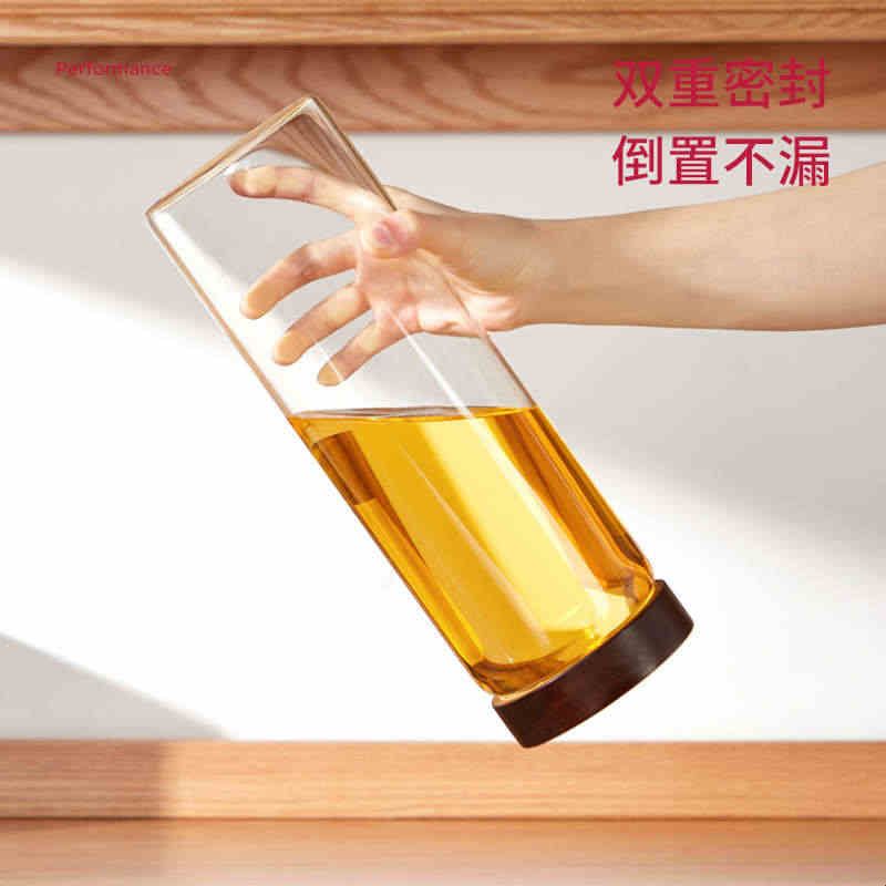 玻璃面条收纳盒食品级厨房家用挂面收纳桶食物密封储物罐大容量筒图片