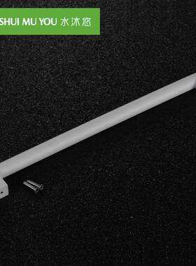 水沐悠高端木门不锈钢洗碗机嵌入式冰箱门拉篮翻床拉手把手白色