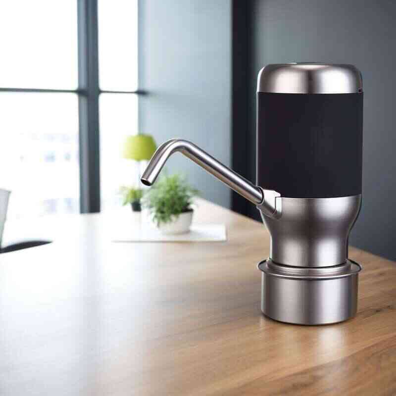 伙妹蒸馏水出水器水抽子桶装水抽水器抽水机家用自动电动饮水机泵