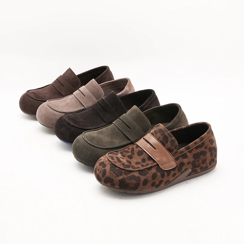 【HIBao】4公分2025秋冬Row极简慵懒老钱风巨舒服一脚蹬懒人J3008