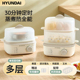 HYUNDAI电蒸锅蒸蛋器多功能小型蒸包子馒头宿舍迷你煮鸡蛋早餐机