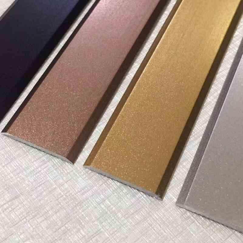新款直销铝合金阴阳角分隔线条 不锈钢压边条 铝合金装饰线条 护