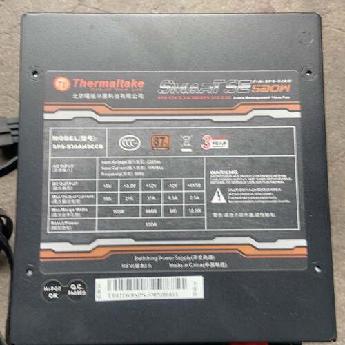 可维修Thermaltake SMART SE 530W，模组电源