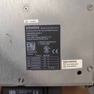 可维修SINUMERIK NCU710.3 PN，6FC，西门子型号