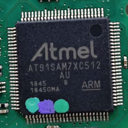 可维修Atmel AT91SAM7XC512-AU，，，芯片件带