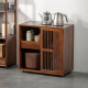 乌金木茶水柜实木可移动茶几烧水壶一体家用茶室泡茶台茶吧机茶车