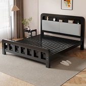 铁艺床双人床家用卧室加粗加厚1.5m儿童单人床不锈钢出租屋铁架床