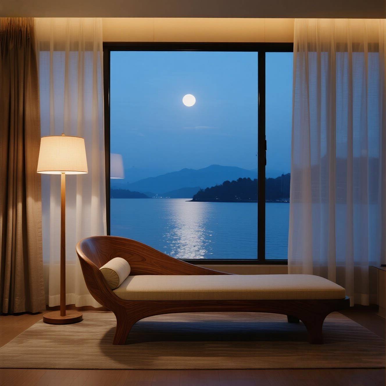 需定制北美黑胡桃白蜡木罗汉床宋氏禅意商务酒店民宿办公室沙发贵