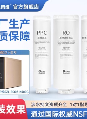 乐博维适用水之丽铂悦净水器滤芯SZL-RO05-K500G纯水机复合滤芯