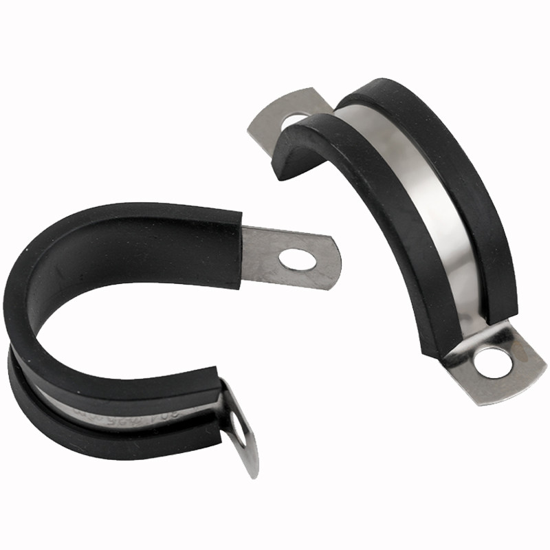 304不锈钢连胶条骑马卡管卡带胶条管支架管扣喉箍水管夹U/R型抱箍,搬运/仓储/物流设备,机械式停车设备（立体停车库）,淘宝优惠券,粉丝福利购,淘宝优惠卷