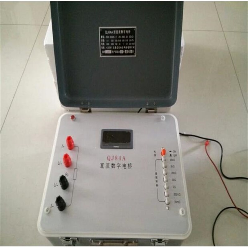 数字显示电桥 QJ84A型数字直流双臂电桥 QJ83A直流电阻电桥东茂