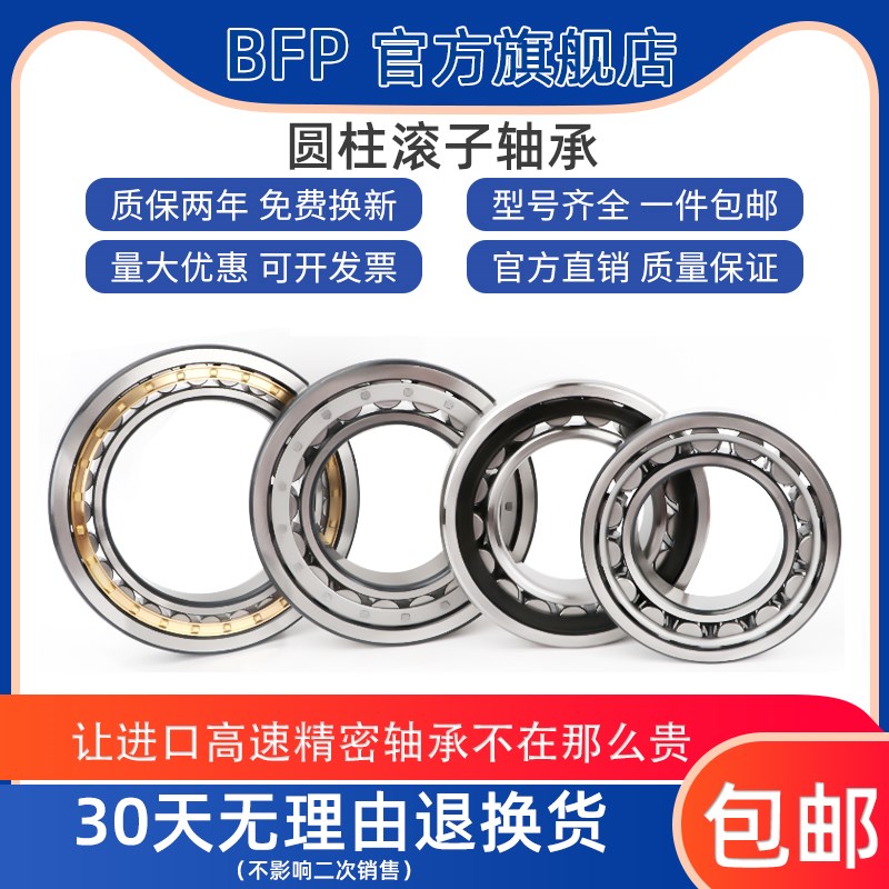 进口BFPb圆柱滚子轴承NU408/409/410/412/413/414/415/416/417EMC