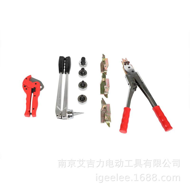 PEX-1632A新型链条式压管扩管工具地暖压接钳水暖滑紧钳