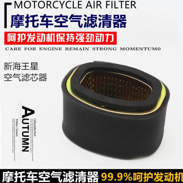 UAA滤清器12玉-红摩托车  空气新海王星5天天龙T空气滤芯宝星