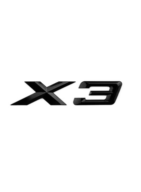 适用宝马x3车贴sdrive 28i后尾标志xdrive 30i 25i叶子板侧标改装