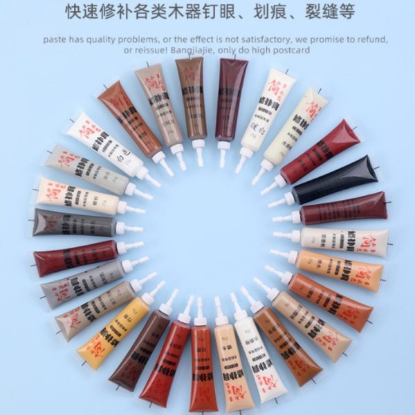 胶地板砖修复补漆石材修补膏墙砖破损红裂缝填缝墙面铝塑板填缝剂
