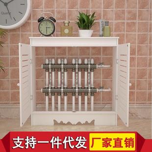 定地暖分水器遮挡柜装 饰箱暖气片遮蔽柜路由器柜弱电表箱遮挡 包邮