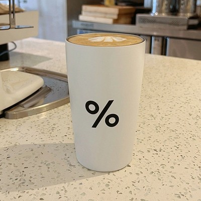 Arabica阿拉比卡%百分号MiiR咖啡杯不锈钢密封车载带盖随行随手杯