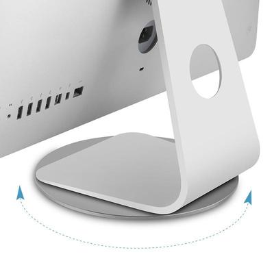 AP-5M一体机 iMac电脑显示器底座通用360度 可旋转底盘托支架子