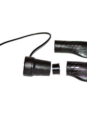 山地车自行车改装电动配件半转把/防水接头五星FT76X半把转把防水