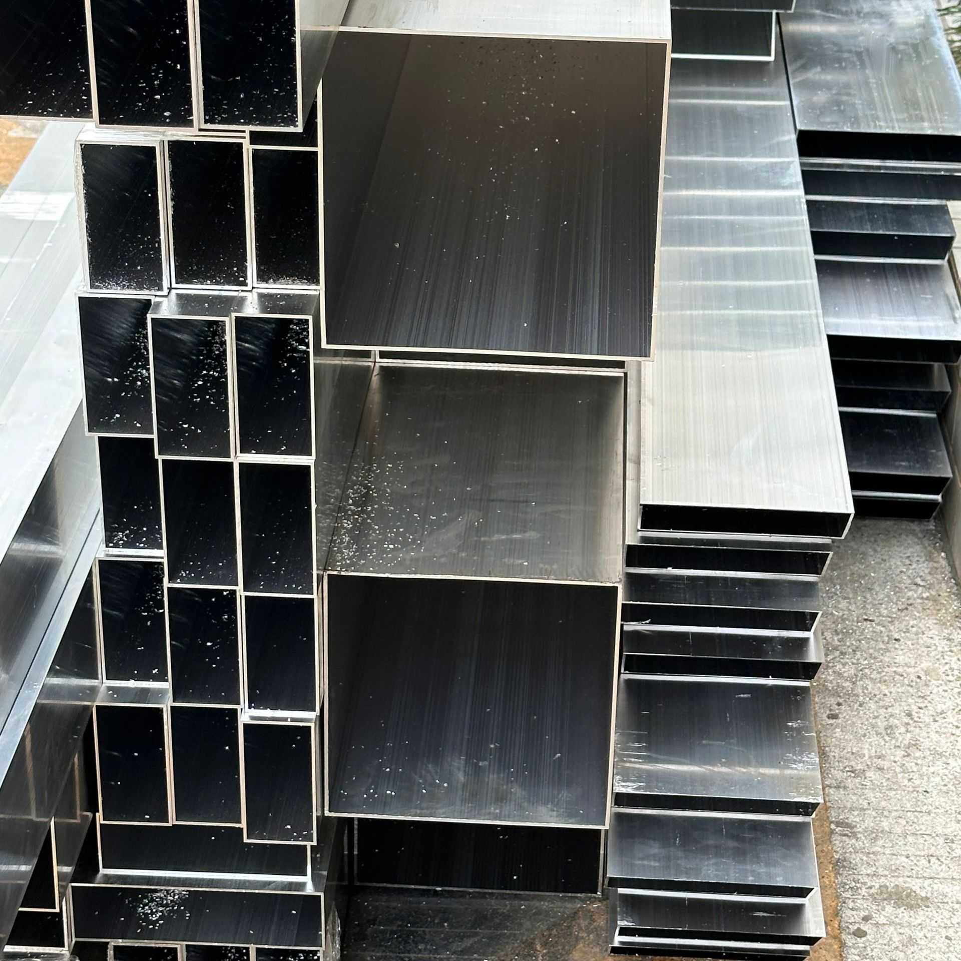 铝合金大方管圆管500&times;200 400&times;200 300&times;300 300&times;200 200&times;200