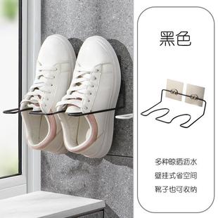 直销门上鞋 鞋 新款 架收纳架防盗门粘门上 家用门后 架简易 壁挂式