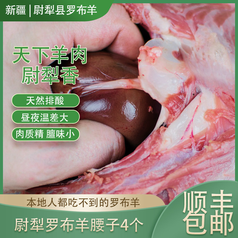 塞外羊肉哥新疆尉现宰犁县罗布羊原油羊腰子羊睾丸羊蛋冷鲜顺丰