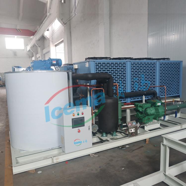 上海15吨制片冰机超市保鲜商用淡水片冰机生产厂家直供