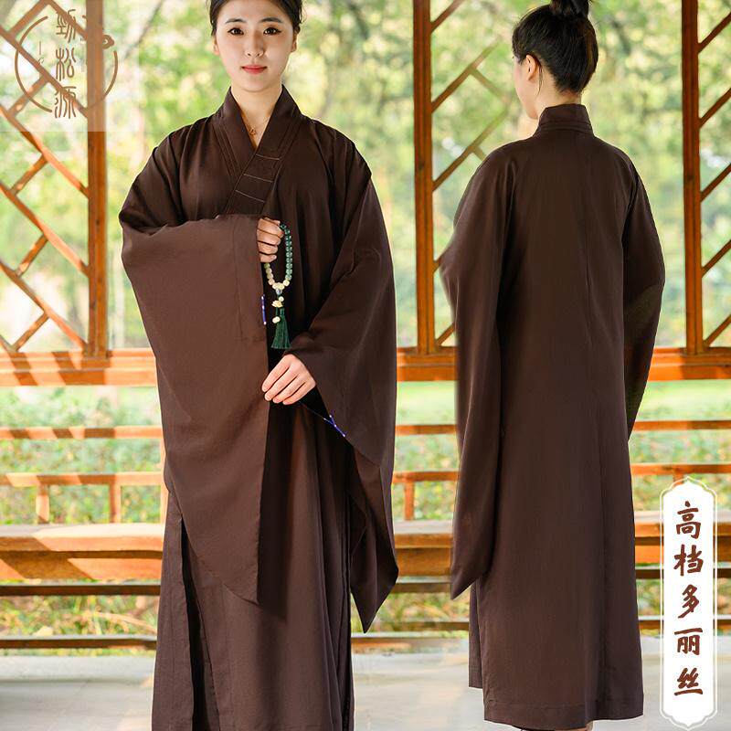 劲松源海青居士服女禅修