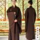 劲松源海青居士服女禅修服海清僧衣男棉麻缦衣春秋夏季 多丽丝僧服