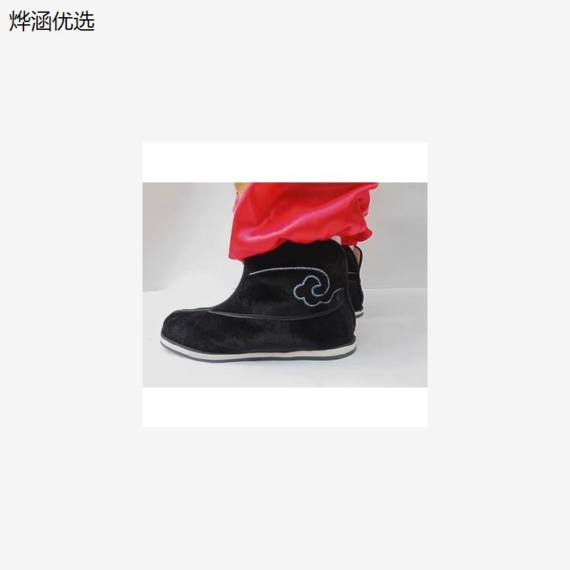 汉服靴子男古代戏剧中国