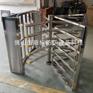 手动半高单项转门 半高导向人行通道匝门 旅客人员出站转闸门
