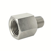 Male 耐极压316不锈钢六角内外丝直通 BSPT UNF Female