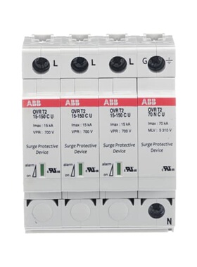 ABB浪涌保护器OVR T2 160-275s P TS QS OVR T2 160-440s P TS QS