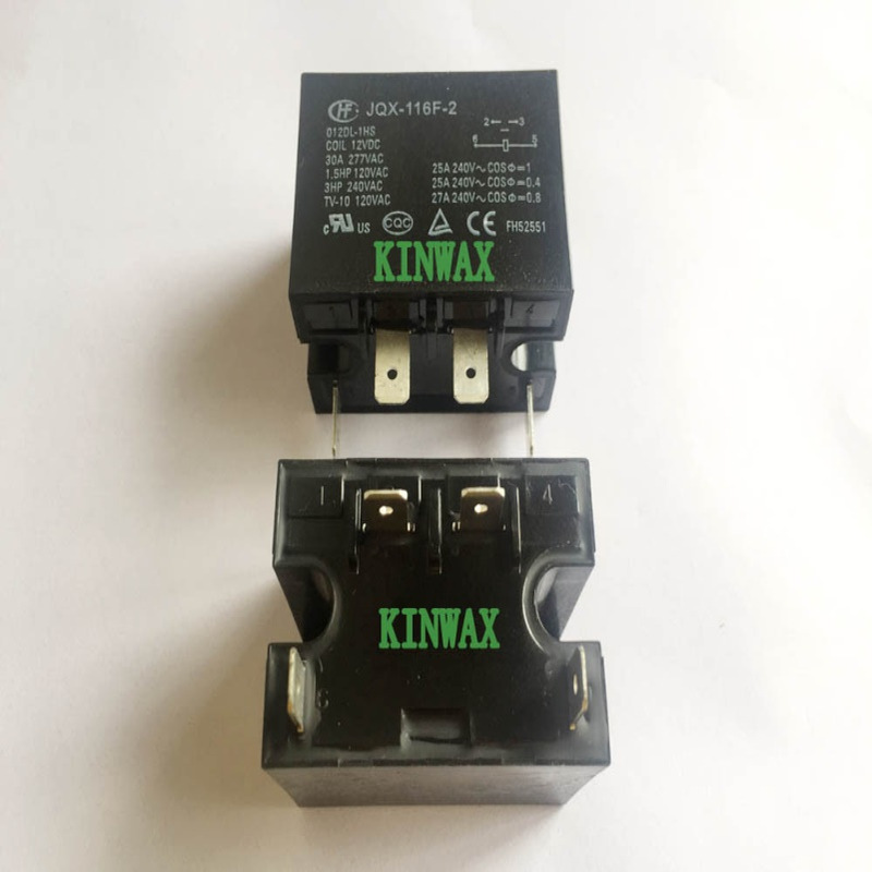 HF116F-2/024DL-1HSTF 一组常开25A法兰安装继电器