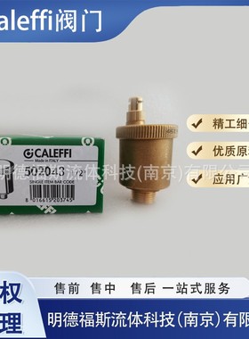 中央空调补水阀 黄铜补水阀 自动补水阀CALEFFI卡莱菲553540型