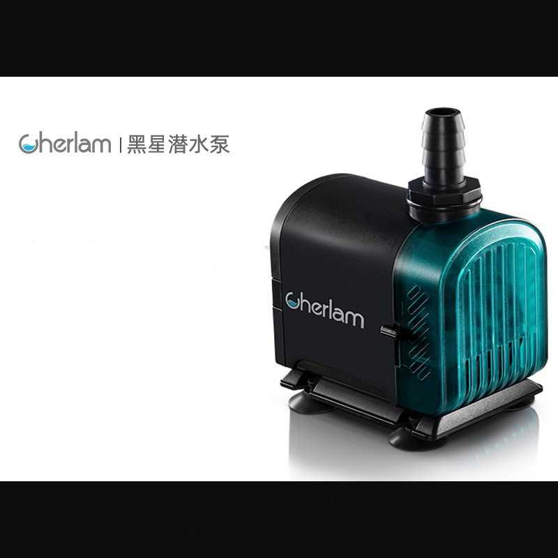 黑星潜水泵水泵鱼缸潜水泵循环泵底吸泵海水缸小型家用过滤