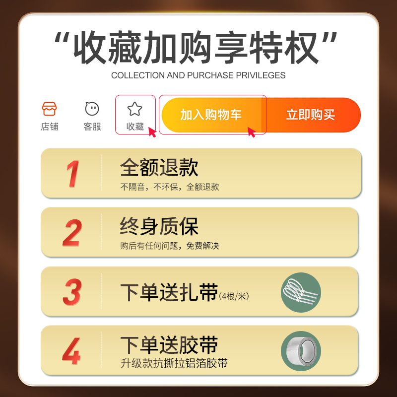 隔音棉包卫生间下水管道隔音吸音棉超强消音排水管阻尼片自粘材料