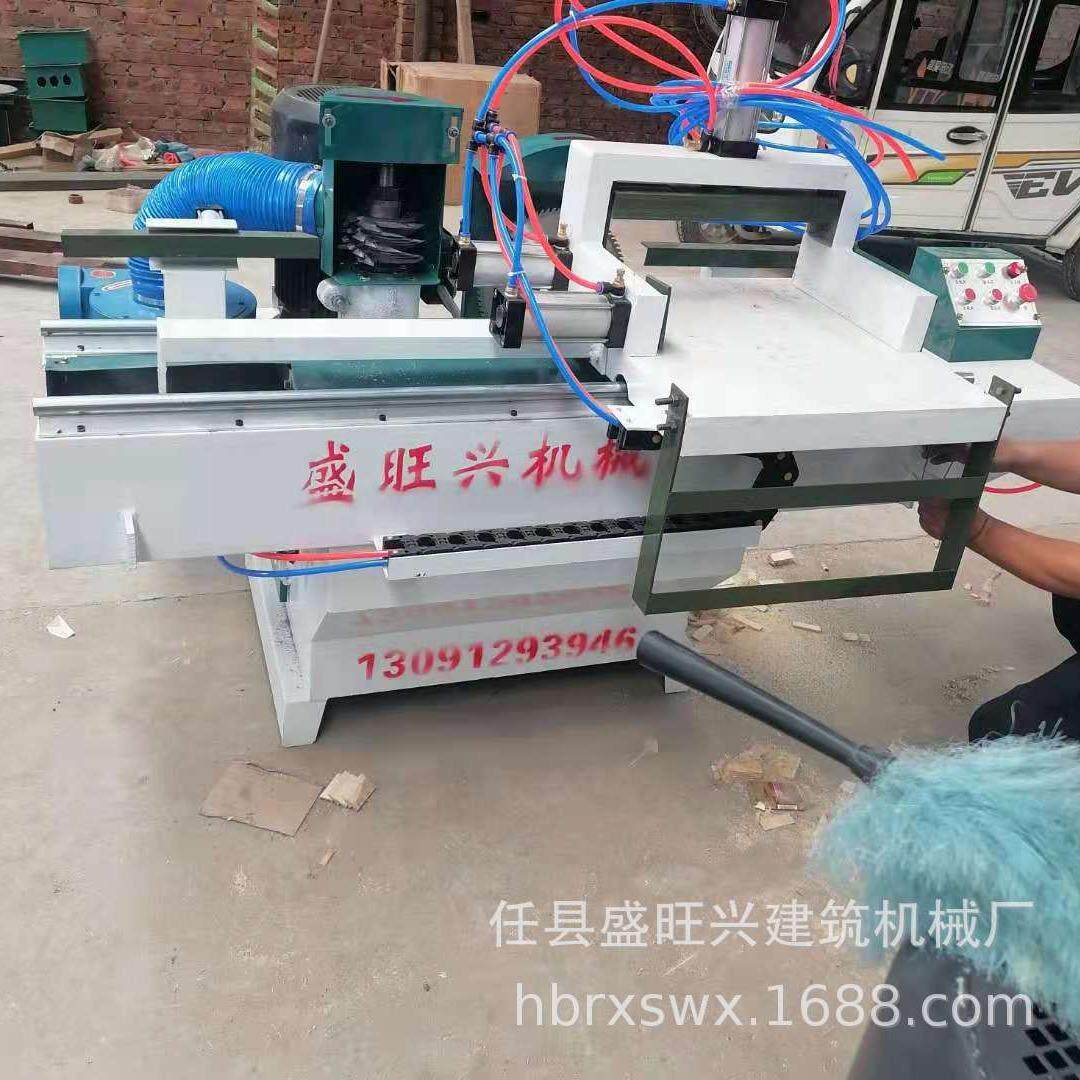 建筑方木梳齿机全自动对接开齿旧木方加工反新机械多种规格使用