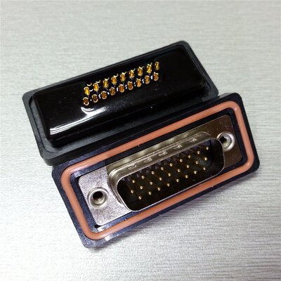 HDB(DSUB)26pin防水公头连接器 等级IP67